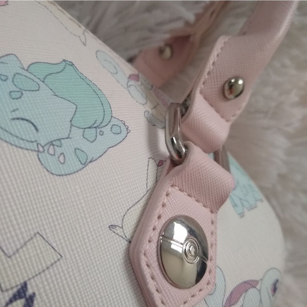 Loungefly Pokémon Starters Pastel Print Purse - Picture 16 of 17